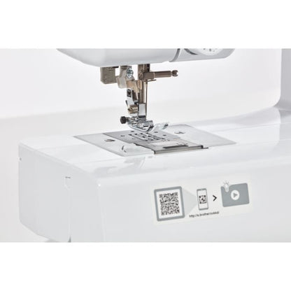 BROTHER - CS10s - Electronic sewing machine - 40 stitches - Needle threading system - LCD display - White