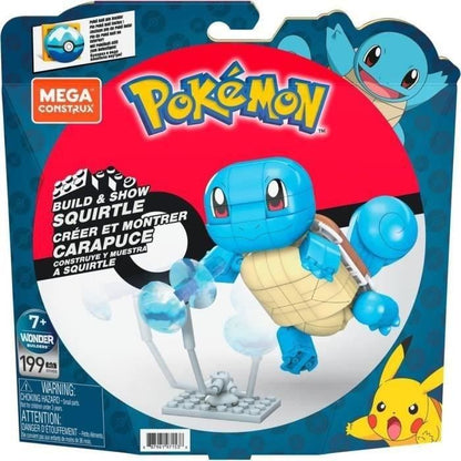 Mega Construx - Squirtle Pokémon to Build - Building Bricks - From 7 years old