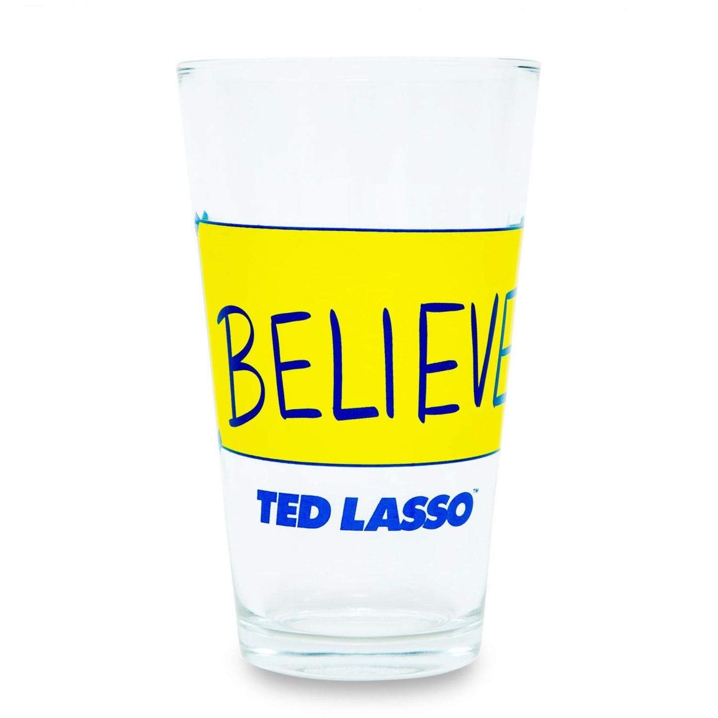 Ted Lasso "Believe" Pint Glass | Holds 16 Ounces