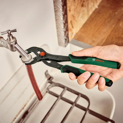 Bosch - Set of 4 pliers (precise and durable diagonal cutting, universal, long nose and multi-grip)