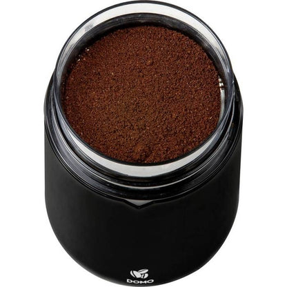 Electric coffee grinder - DOMO - DO712K - 150 W - Capacity: 70 g - Grinding mechanism with burrs
