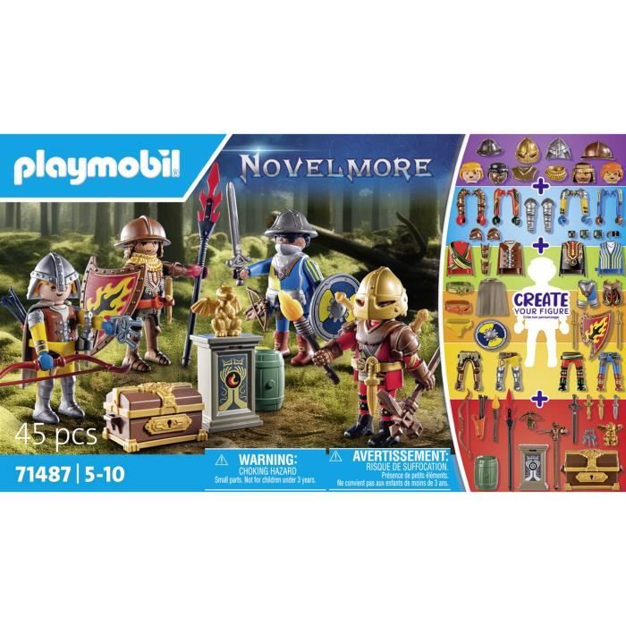 PLAYMOBIL 71487 My Figures: Knights Novelmore