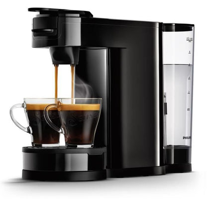Pod coffee machine - PHILIPS - SENSEO SWITCH HD6592/65 - Intense black