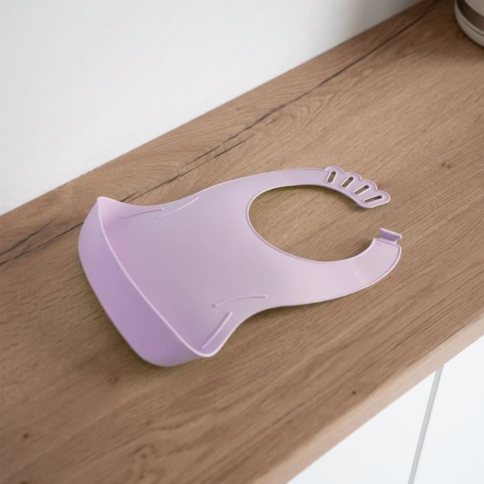 SET OF 2 BIBOU LILAC BIBS - LEMON