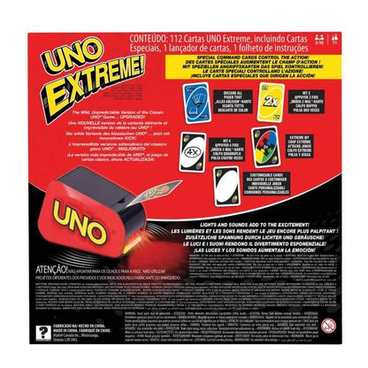 Mattel Games - Uno Extreme - Family Card Game - Ages 7 and up