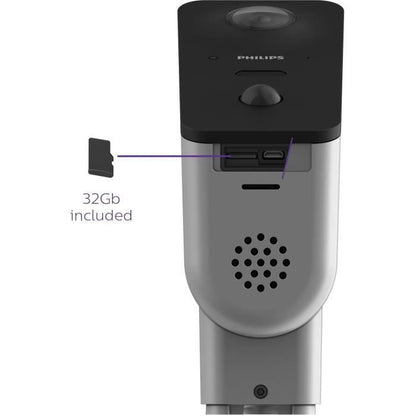 PHILIPS 531050 Autotracking WelcomeEye View Outdoor Motorized Camera