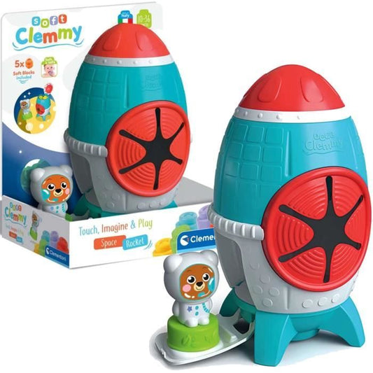 Clemmy - Sensory rocket - A character + cubes