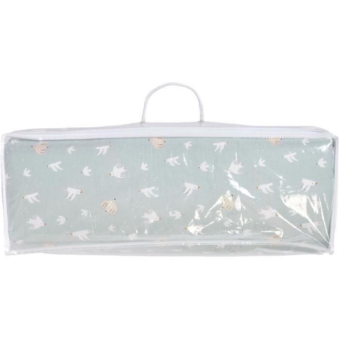 Over the sea nomadic mattress - 120 x 60 x 4 cm - Blue - TINEO