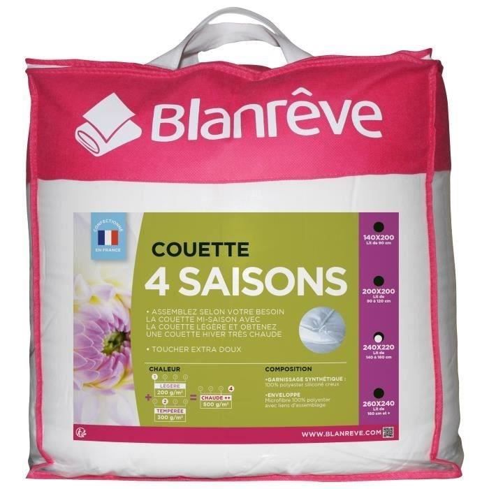 BLANREVE DUTTE 4 seasons - 220 x 240 cm - White