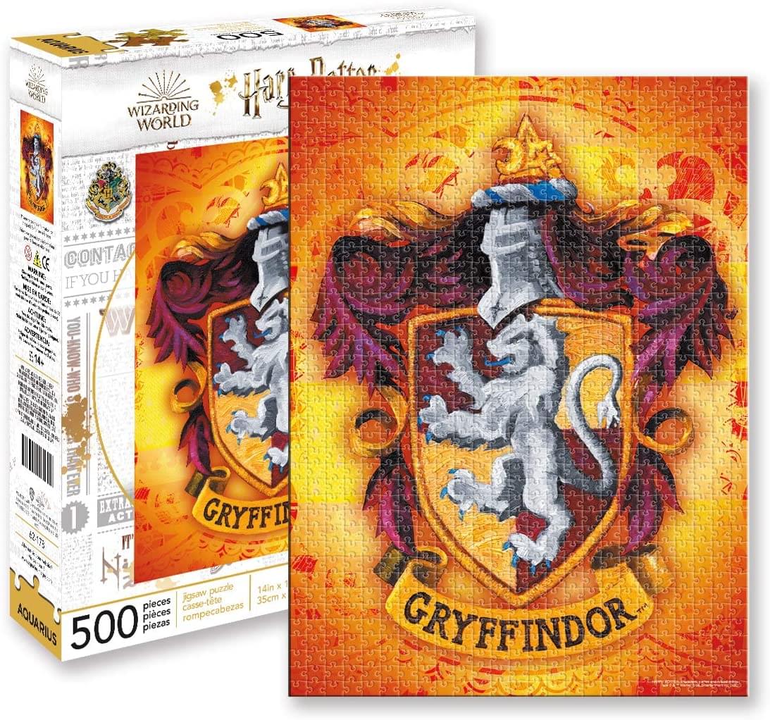 Harry Potter Gryffindor Logo 500 Piece Jigsaw Puzzle
