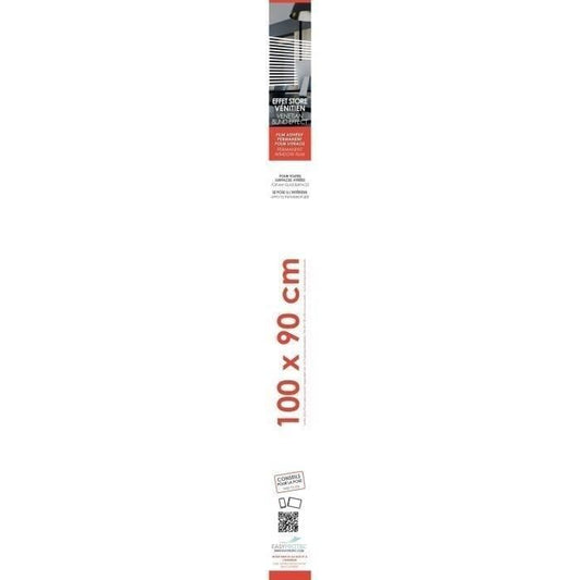 Adhesive Film for Windows - EASY PROTEC - 100 x 90 cm - Venetian Blind