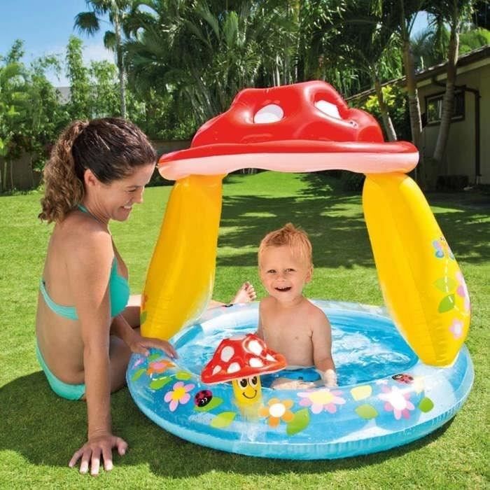 Mushroom Sunshade Pool - Intex