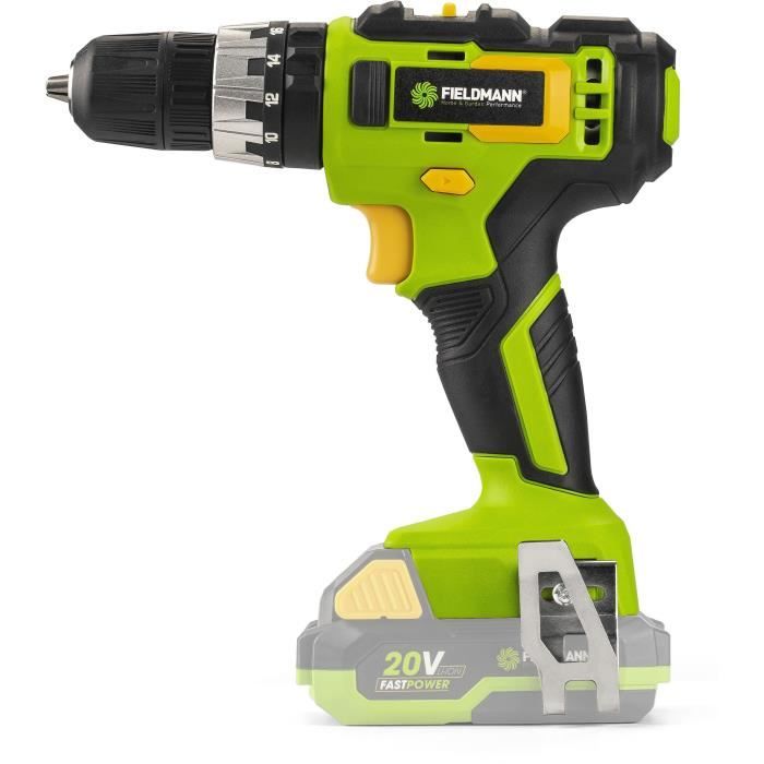 Cordless impact drill - FIELDMANN - 20V - 35 Nm - Battery and charger not included