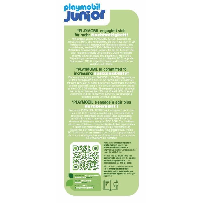 PLAYMOBIL JUNIOR 71695 Winnie the Pooh and Tumbler Honey Pot