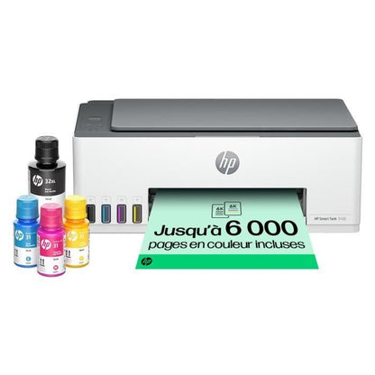 All-in-one printer - HP - Smart Tank 5105 - USB 2.0, Wi-Fi(n), Bluetooth - Color - Inkjet - Rechargeable