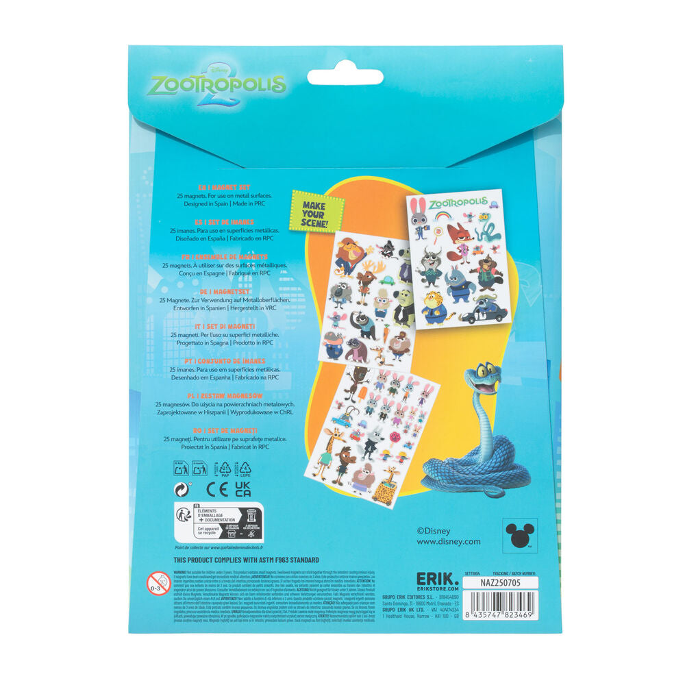 Zootopia 2 Magnet set