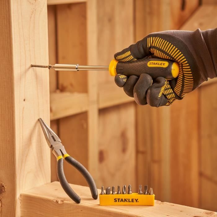 Tool box (38 pieces) Stanley - STMT0-74101