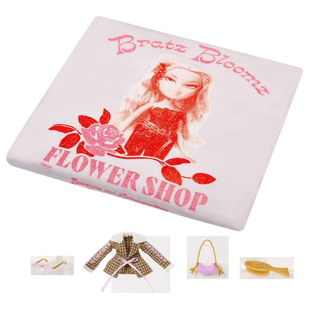 Bratz Stylin Yasmin doll + t-shirt