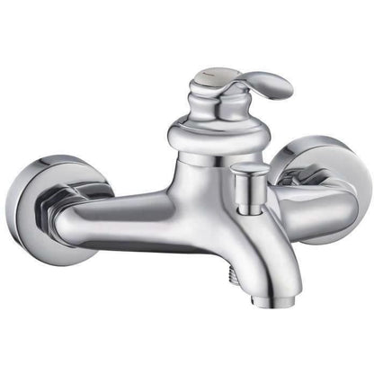 Rousseau Mixer Bath-Show Chrome