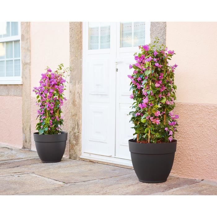 Pot Capri Campana 35cm Anthracite