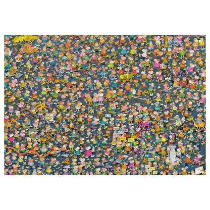 Stranger Things 5 Mordillo Impossible puzzle 1000pcs