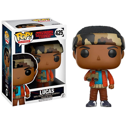 POP figure Stranger Things Lucas with Binoculars