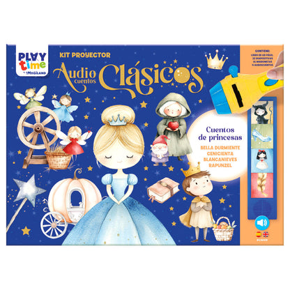 Princess Stories audio story projector kit