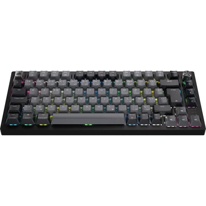 Wireless Mechanical Gaming Keyboard - CORSAIR - K65 PLUS WIRELESS - Black and Gray