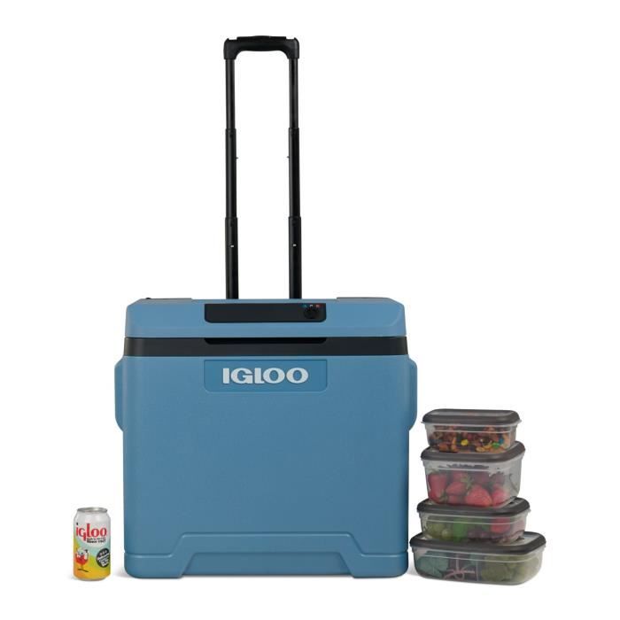 Electric cooler - IGLOO - 12 V - 230 V - Modern blue - 42 L