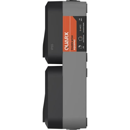 Double socket - QUARX - Aqua Pro - Outdoor, vertical, IP55, 250V, 16A