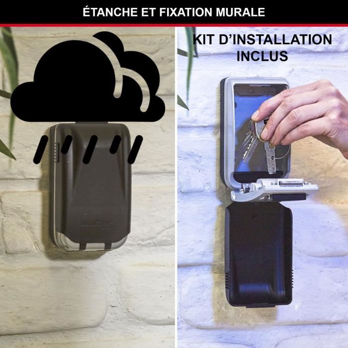 MASTER LOCK Secure Key Box - M Format - Backlit Combination - Secure Storage