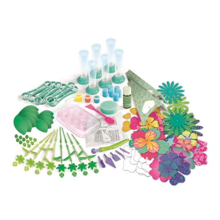 CLEMENTONI - Scented flowers to create - 7 creations - IDEA - From 7 years old