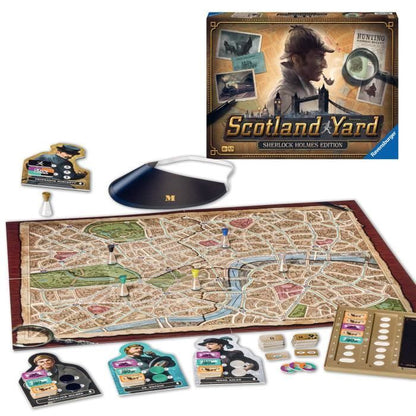 Scotland Yard Sherlock Holmes, Family Strategy Game, Ages 10 and Up, 27344, Ravensburger