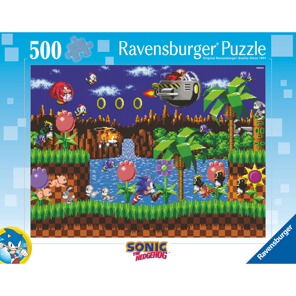Sonic the Hedgehog puzzle 500pcs