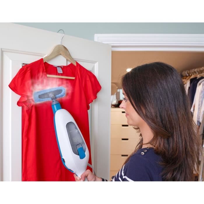 BLACK + DECKER FSMH13E10-QW - Steam Mop With Hand Cleaner - 1300W - 10 Supplied Accessories