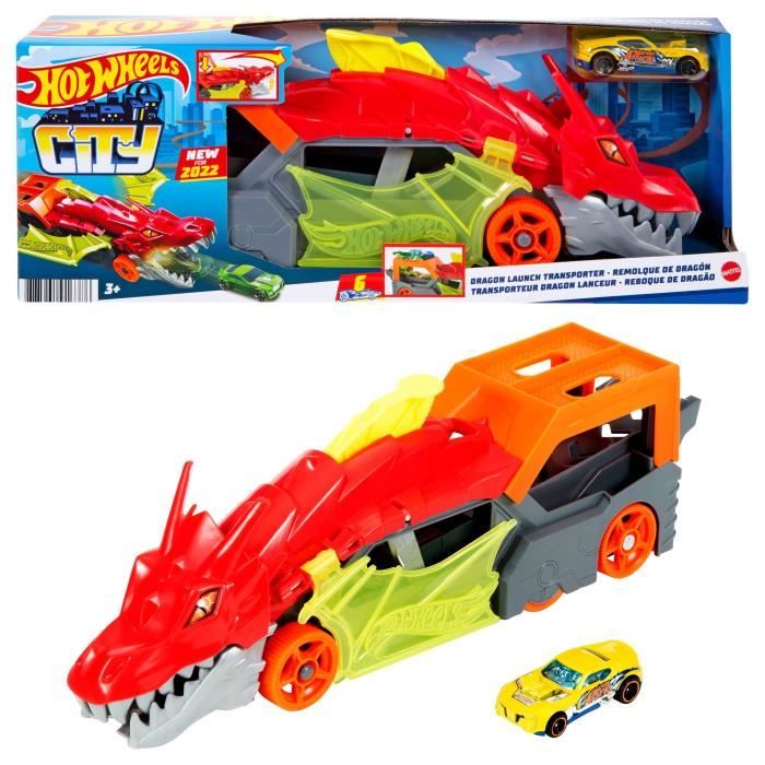 Hot Wheels - Dragon Transporter - Playset