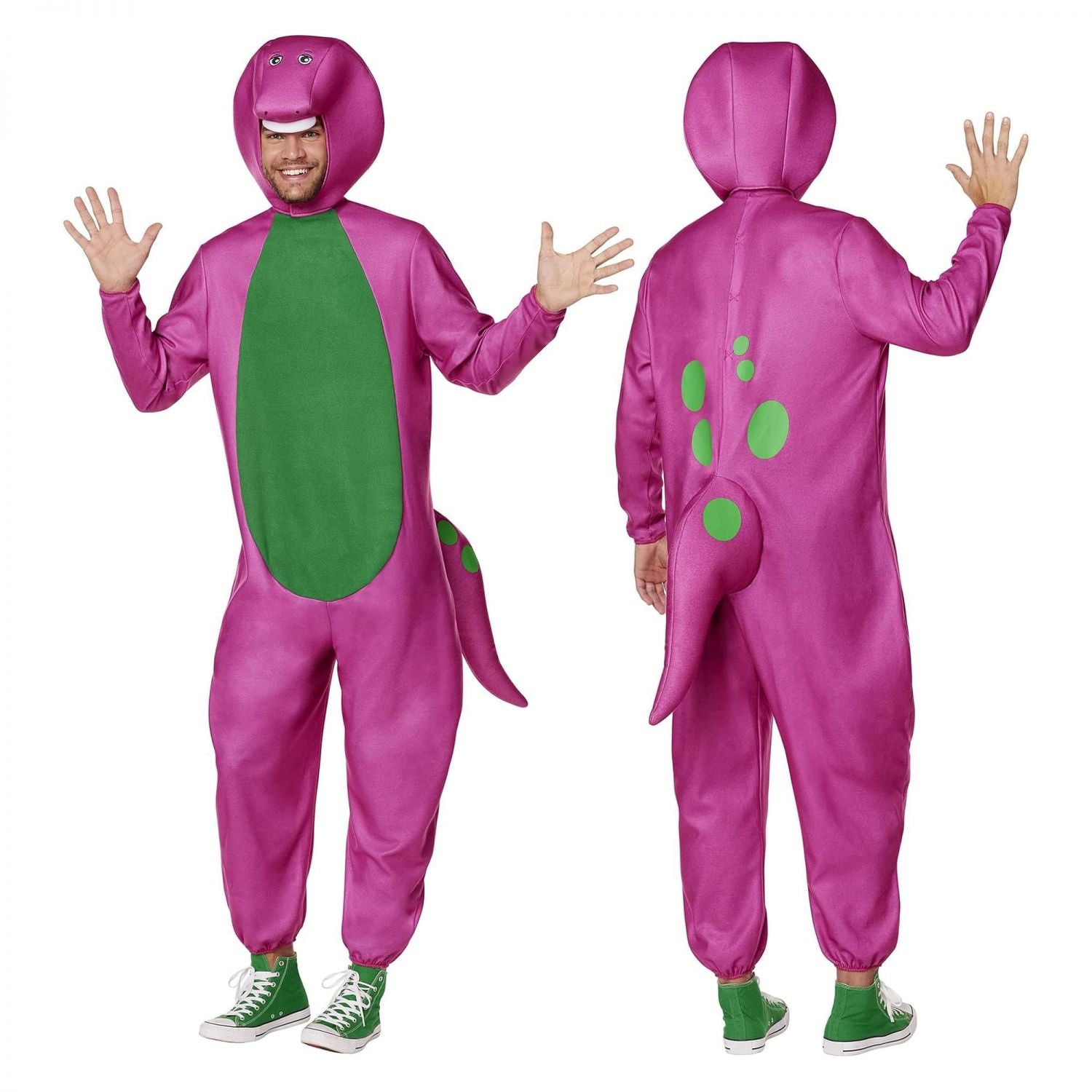Barney Adult Costume | Large