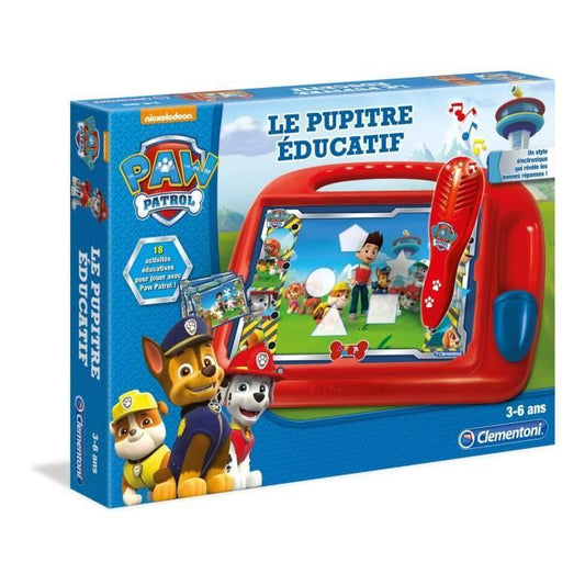 CLEMENTONI Educational Desk - Pat Patrouille - 18 Educational Activities