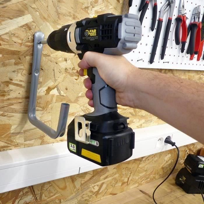 FARTOOLS X-FIT - XF-IMPACT DRILL S / S 18V - with batteries & charger - 216001