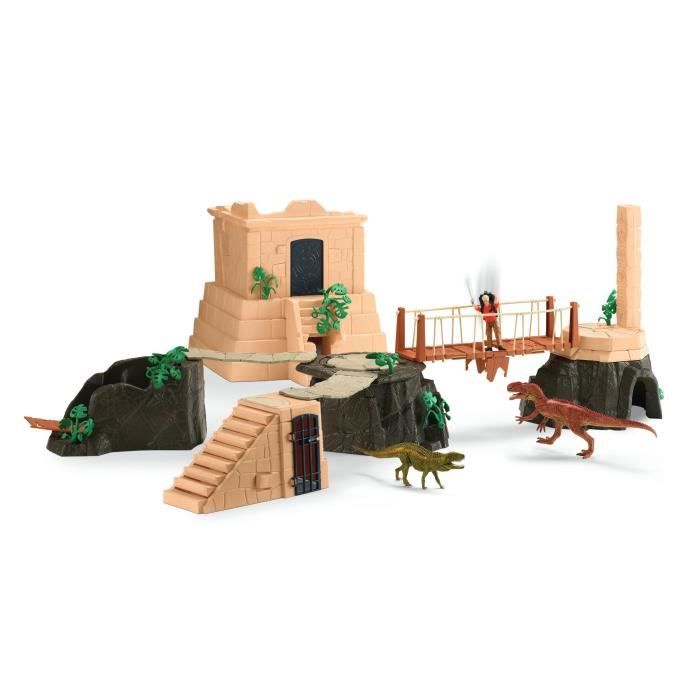 Great Conquest of the Lost Temple, Playset figurines, SCHLEICH 42656 Dinosaurs, Ages 4 and up