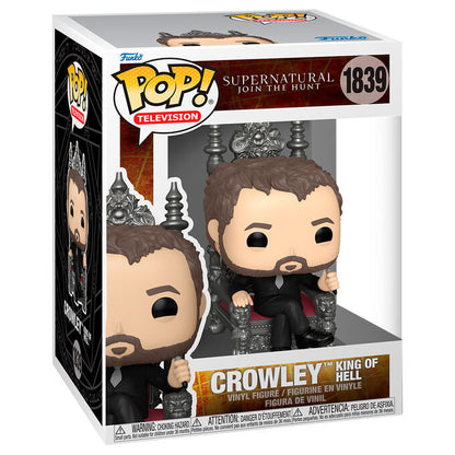 POP figure Premium Supernatural Join the Hunt Death Crowley King of Hell