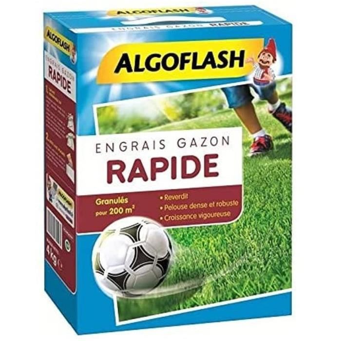 Algoflash Fatty Action Gazon fertilizer - 4kg