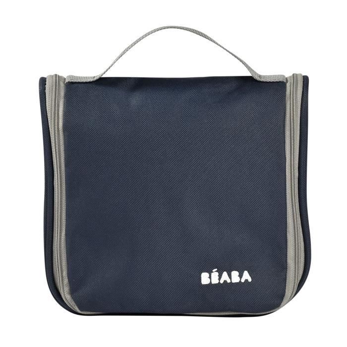 BEABA, Travel toiletry bag, 9 accessories, night blue