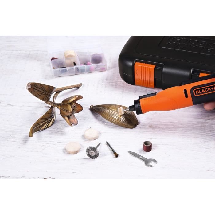 BLACK + DECKER BCRT8I-XJ CORDLESS PRECISION TOOL 7.2V - 1.5AH - MULTIFUNCTION