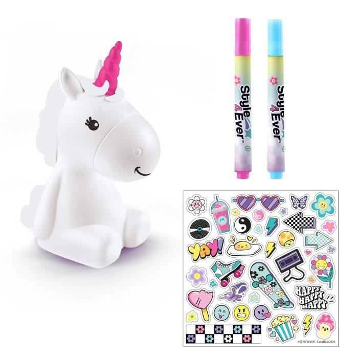 Canal Toys Style 4 Ever - Y2K DIY Luminous Unicorn to decorate - Collector's Edition - Creative Hobbies for Children - OFG 293