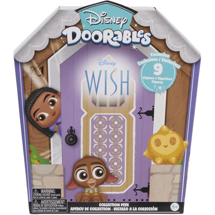 Collectible figurines - DISNEY - Wish Collector's Box - 9 exclusive figurines including 1 rare one