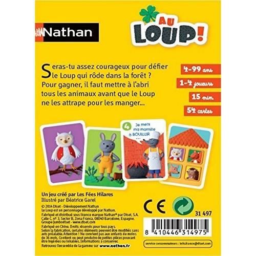 NATHAN - Au Loup - Card Game