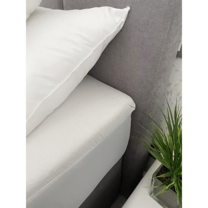Absorbent mattress protector - 90x190 cm - polyester