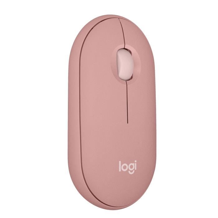 LOGITECH - Wireless mouse - Pebble Mouse 2 M350s - Pink - (910-007014)