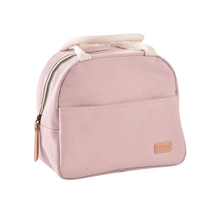 Powder Pink Insulated Lunch Bag